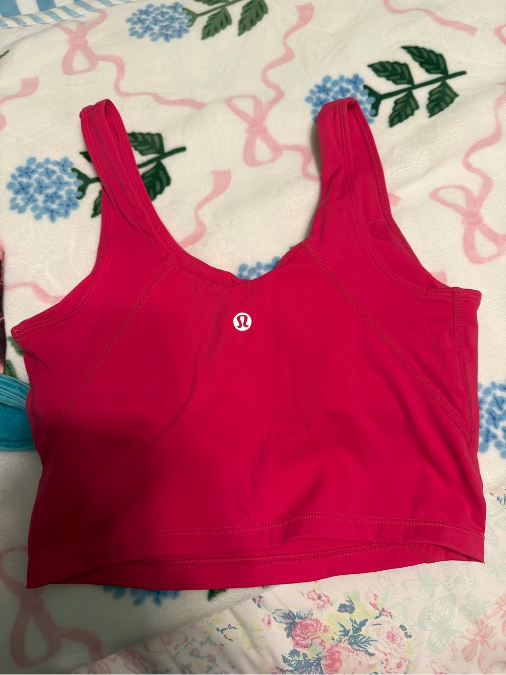 lululemon athletica Hot Pink Scoop Sports Bra